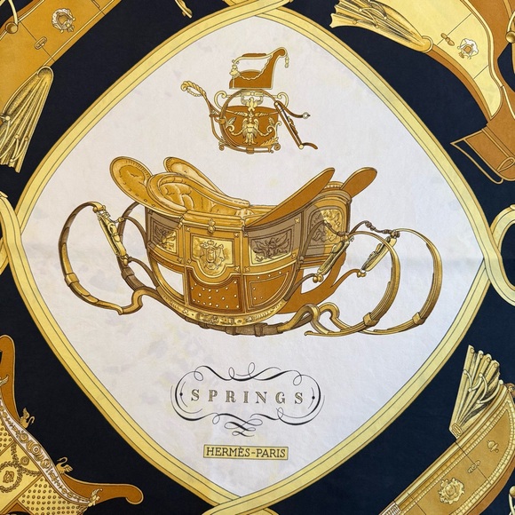 SOLD Authentic Hermes Scarf - Picture 3 of 11